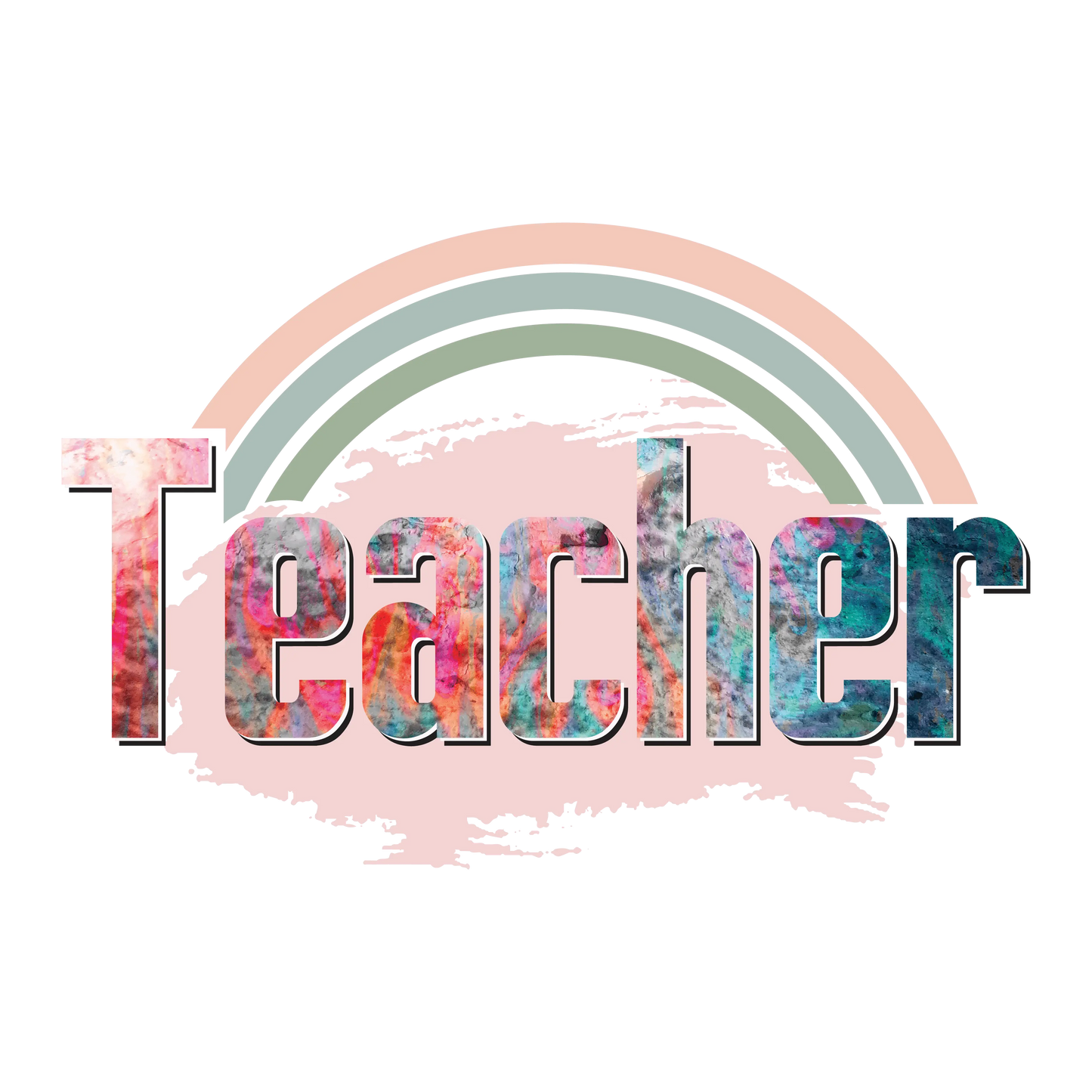 Funny Teacher Design - DTF Ready To Press