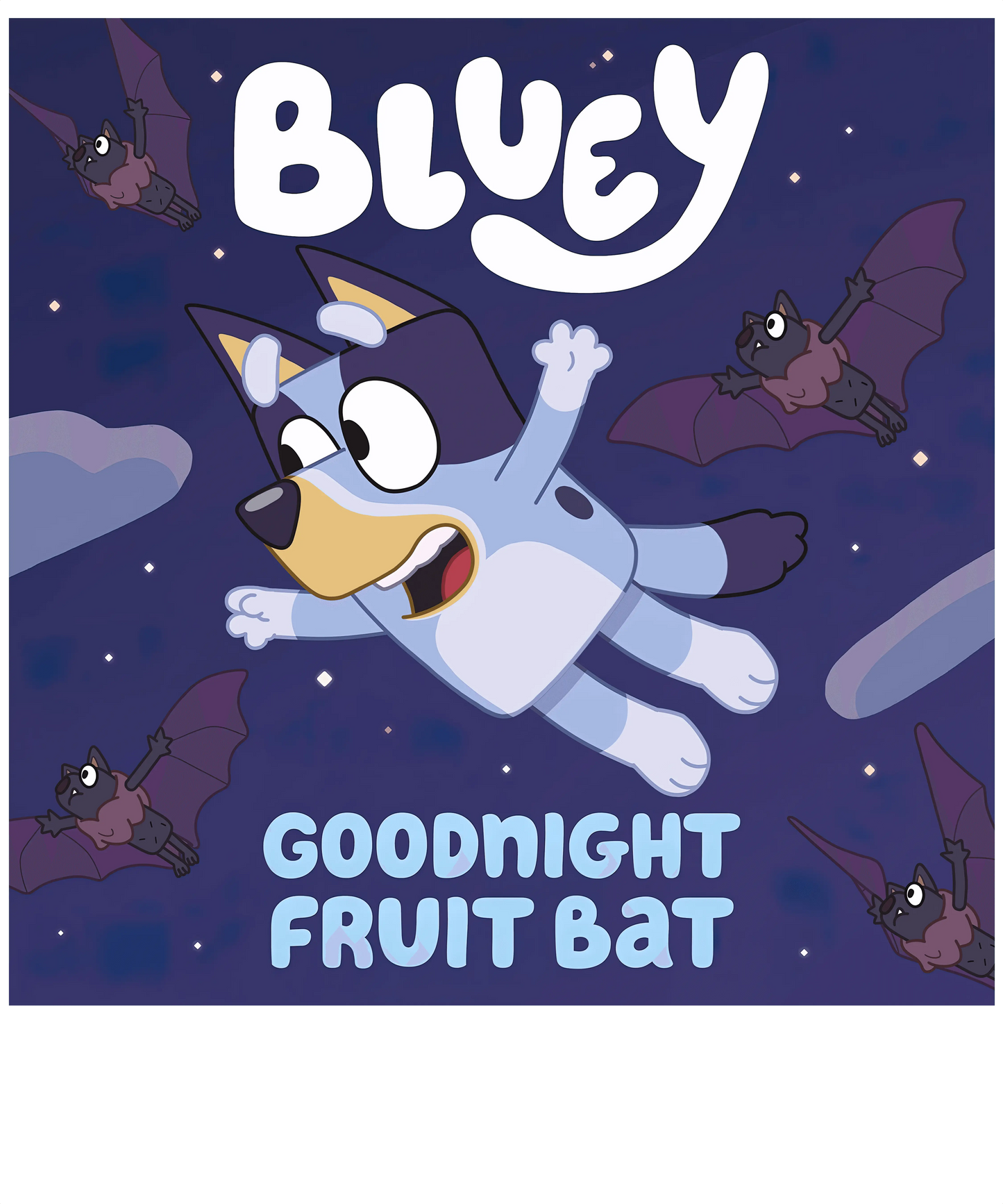 Cool Bluey Design - DTF Ready To Press