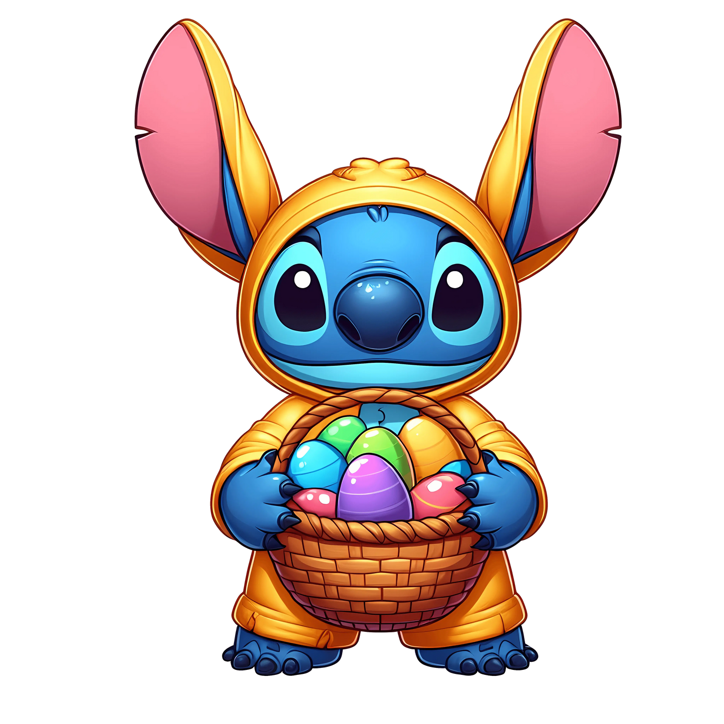 Baby Stitch Easter Design - DTF Ready To Press