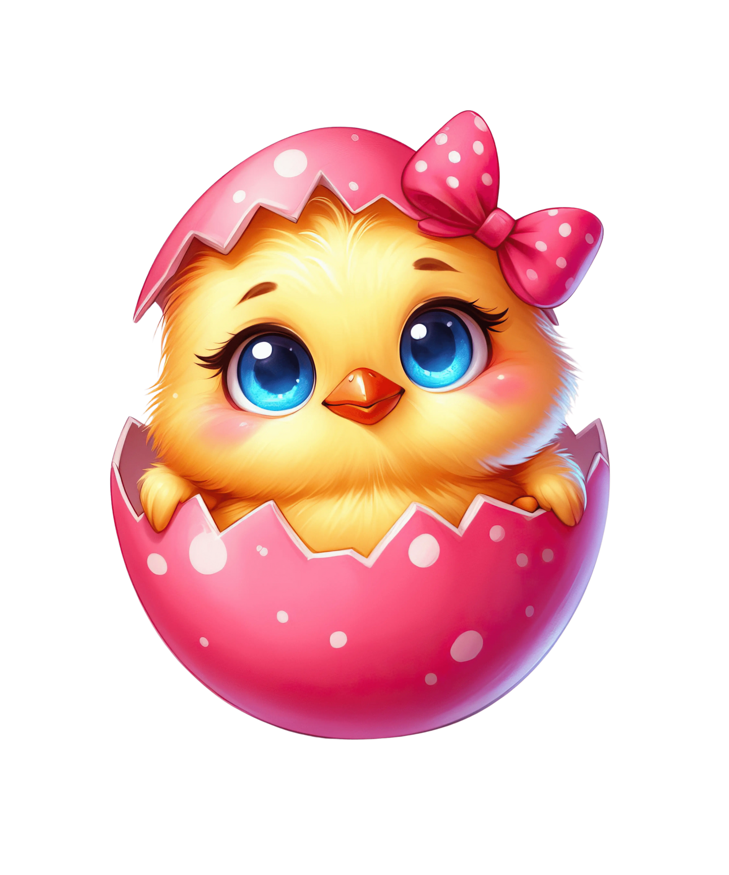 Happy easter Cute Chick Design - DTF Ready To Press