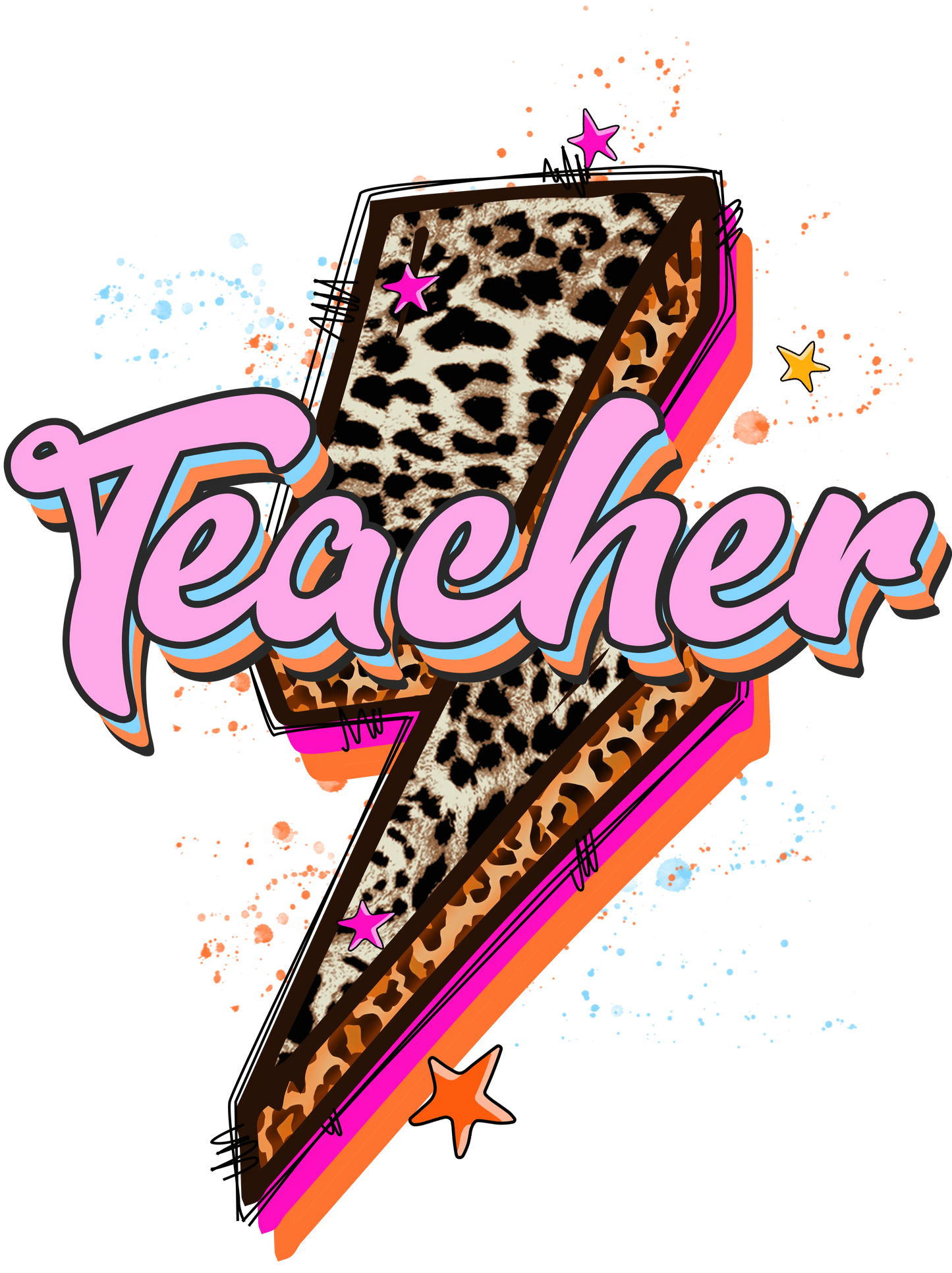 Cool Teacher's Day Design - DTF Ready To Press