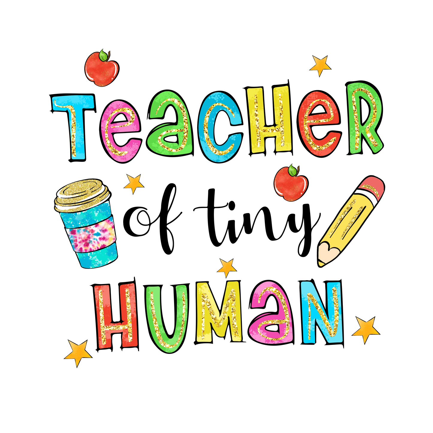 Funny Kindergarten Teacher Design - DTF Ready To Press