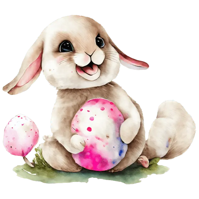 Easter Funny Bunny Design - DTF Ready To Press