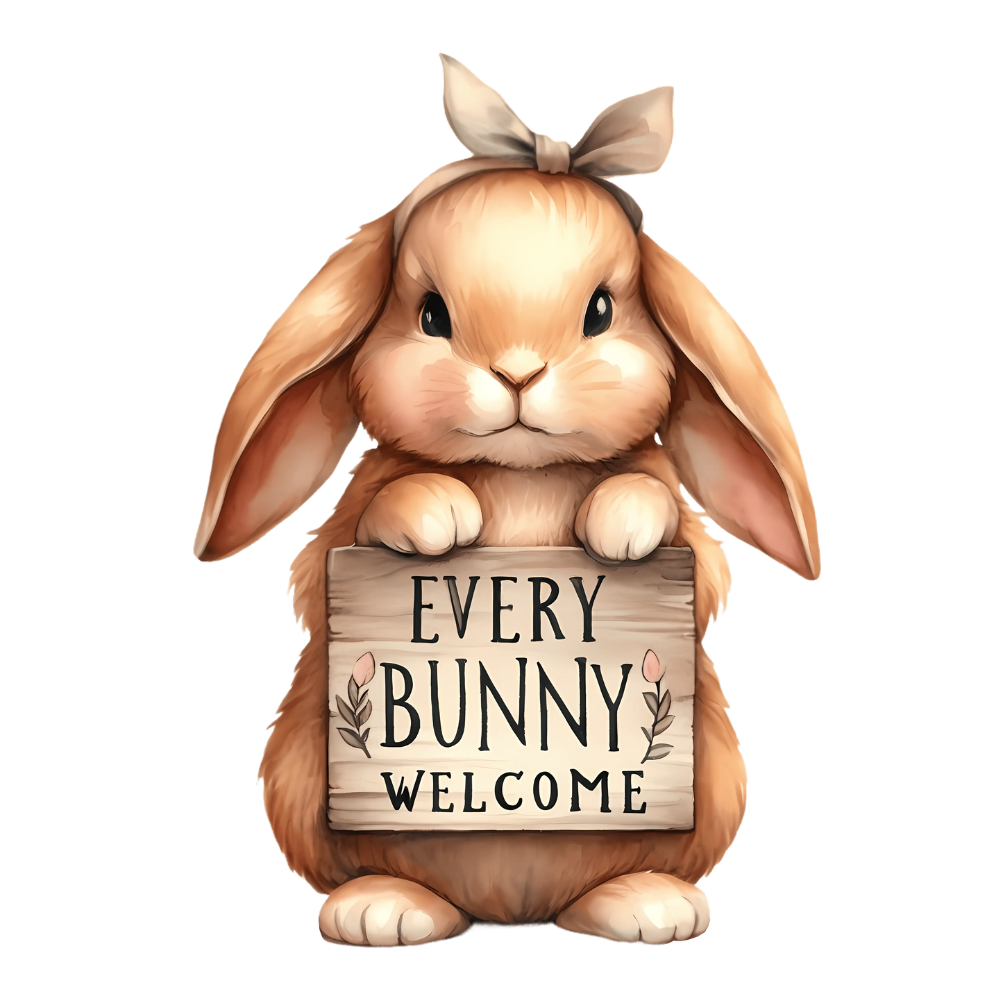 Every Bunny Welcome Easter Design - DTF Ready To Press
