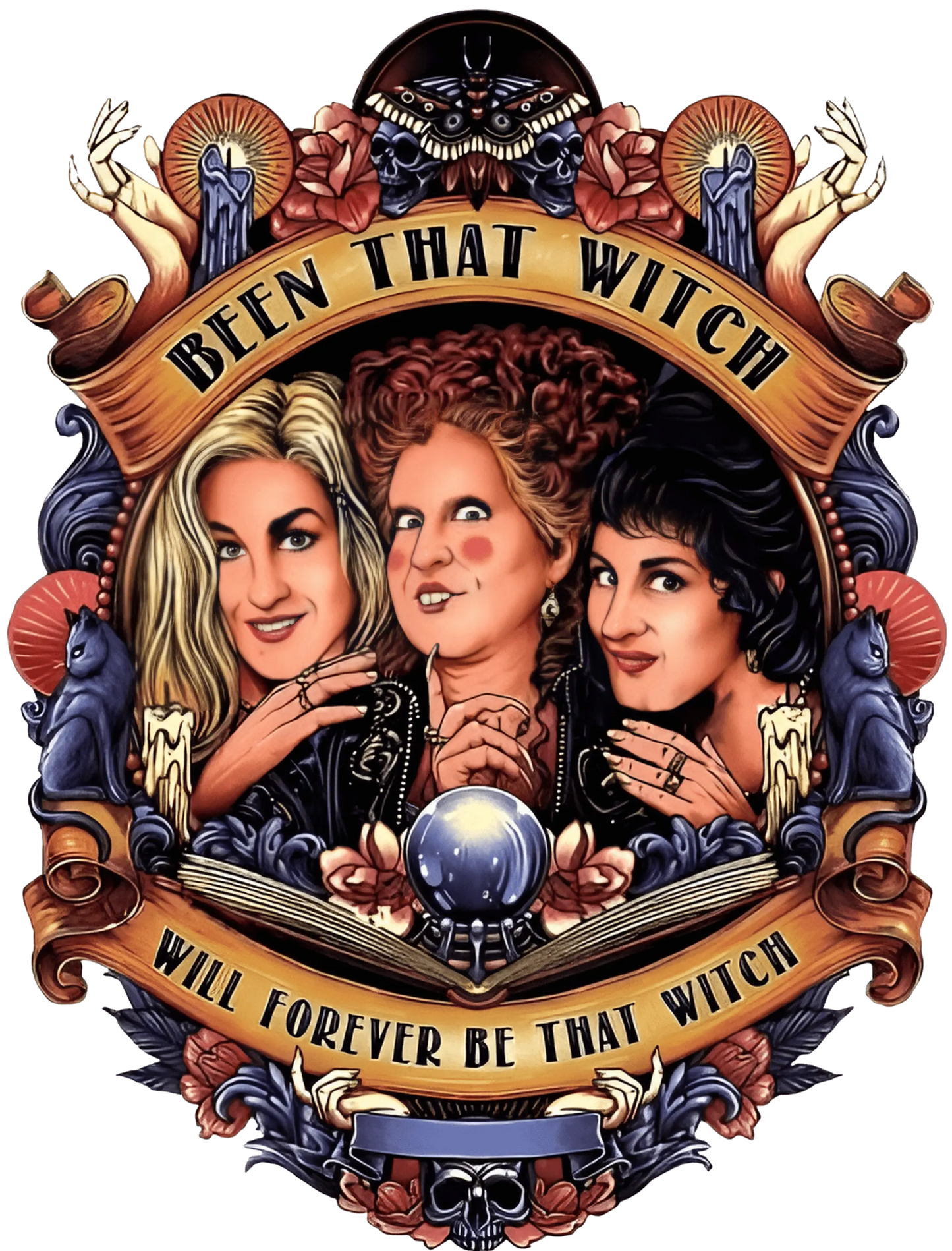 Halloween Sanderson Sister Design - DTF Ready To Press