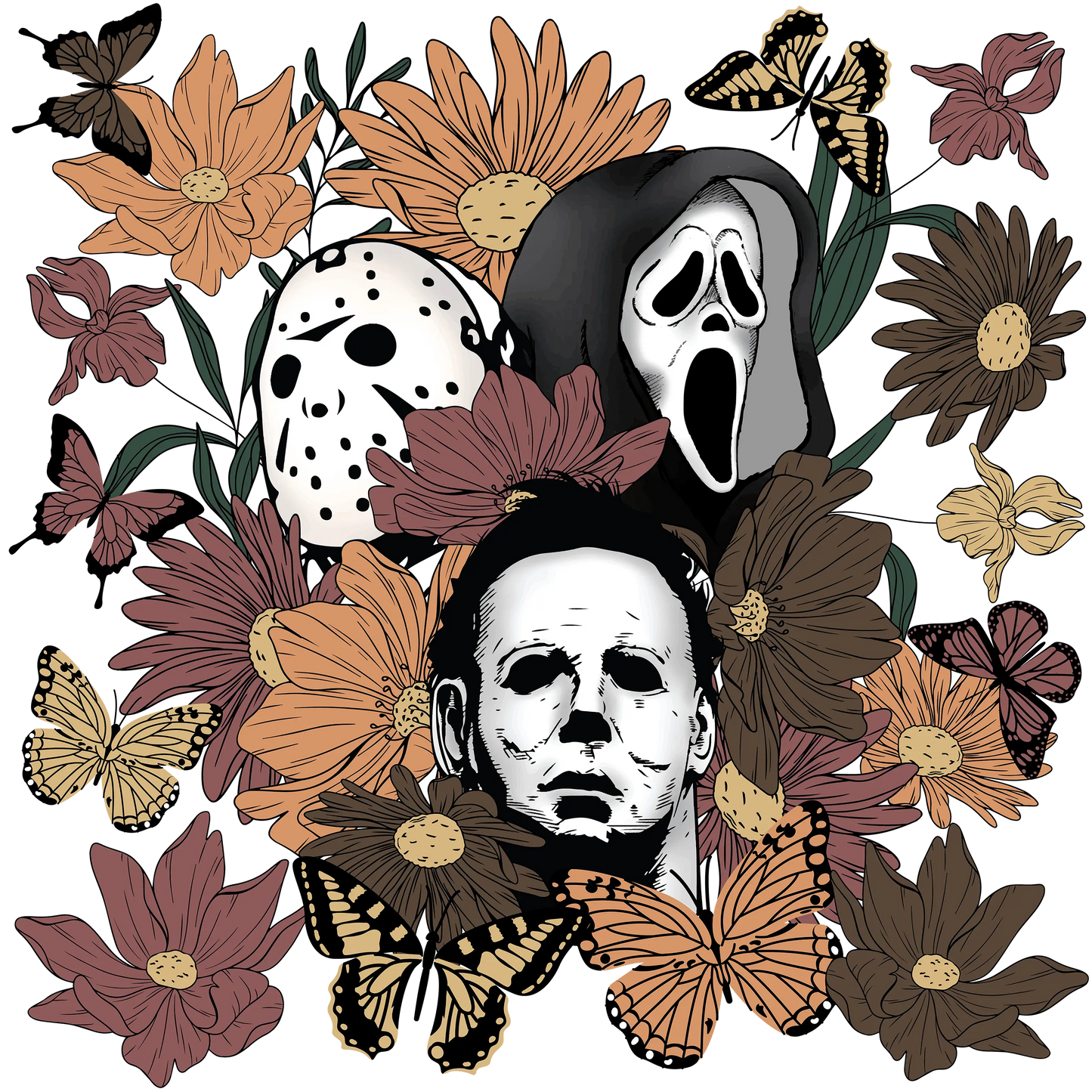 Halloween Movies Design - DTF Ready To Press