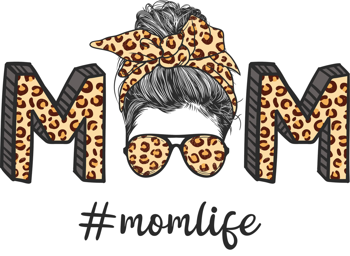 Mom Life Design - DTF Ready To Press