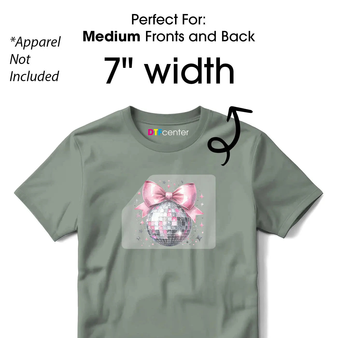 Custom DTF Transfers by Size