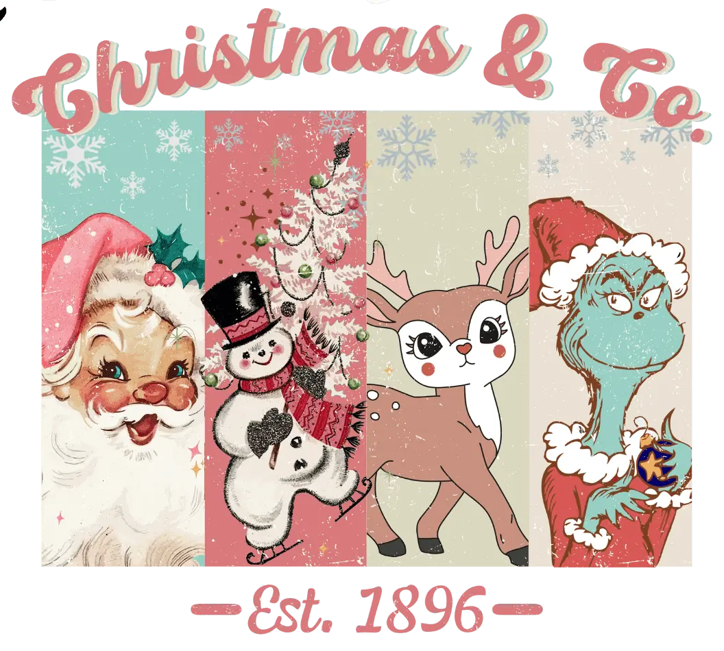 Christmas Co. Design - DTF Ready To Press
