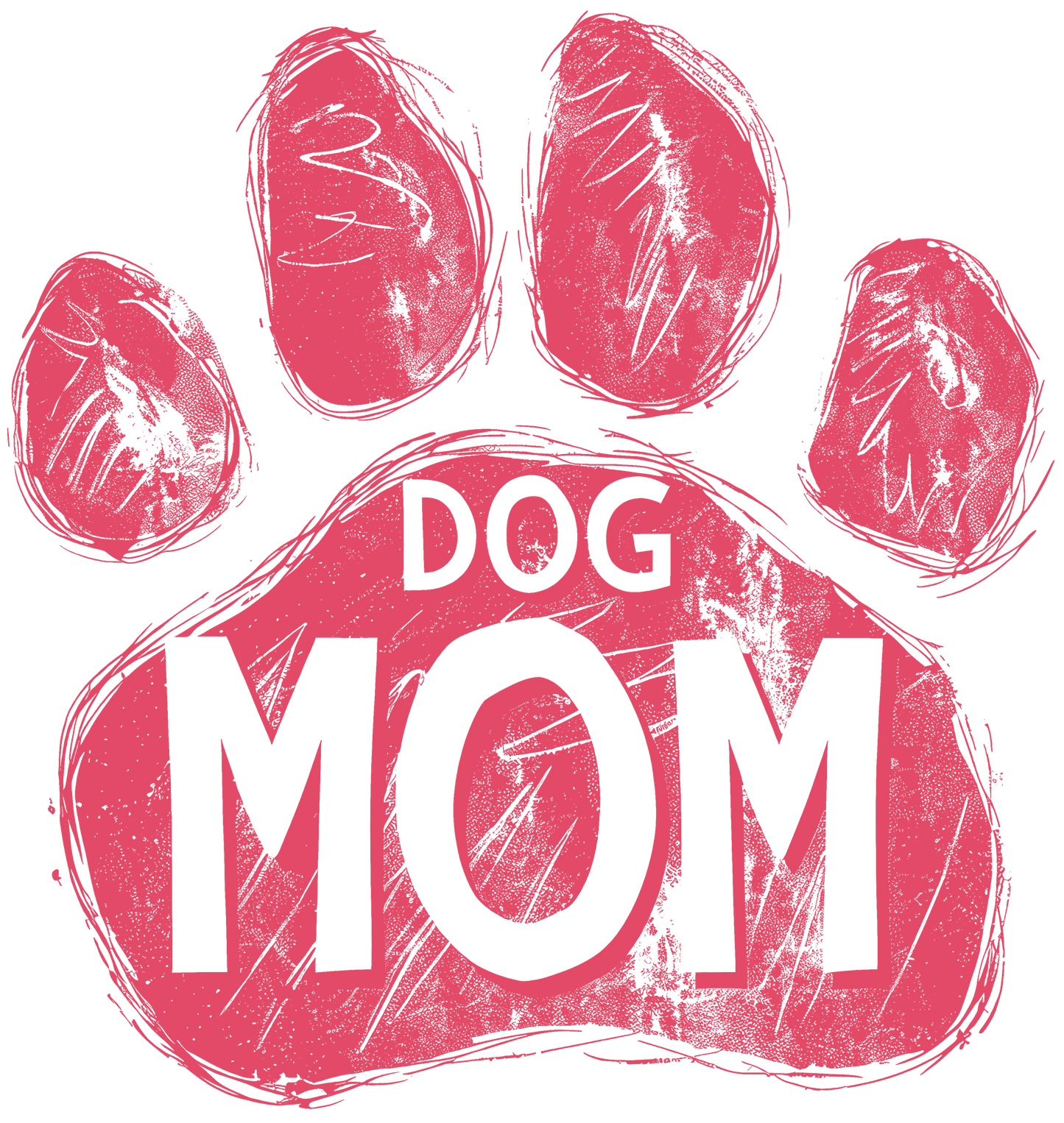 Dog Mom Design - DTF Ready To Press