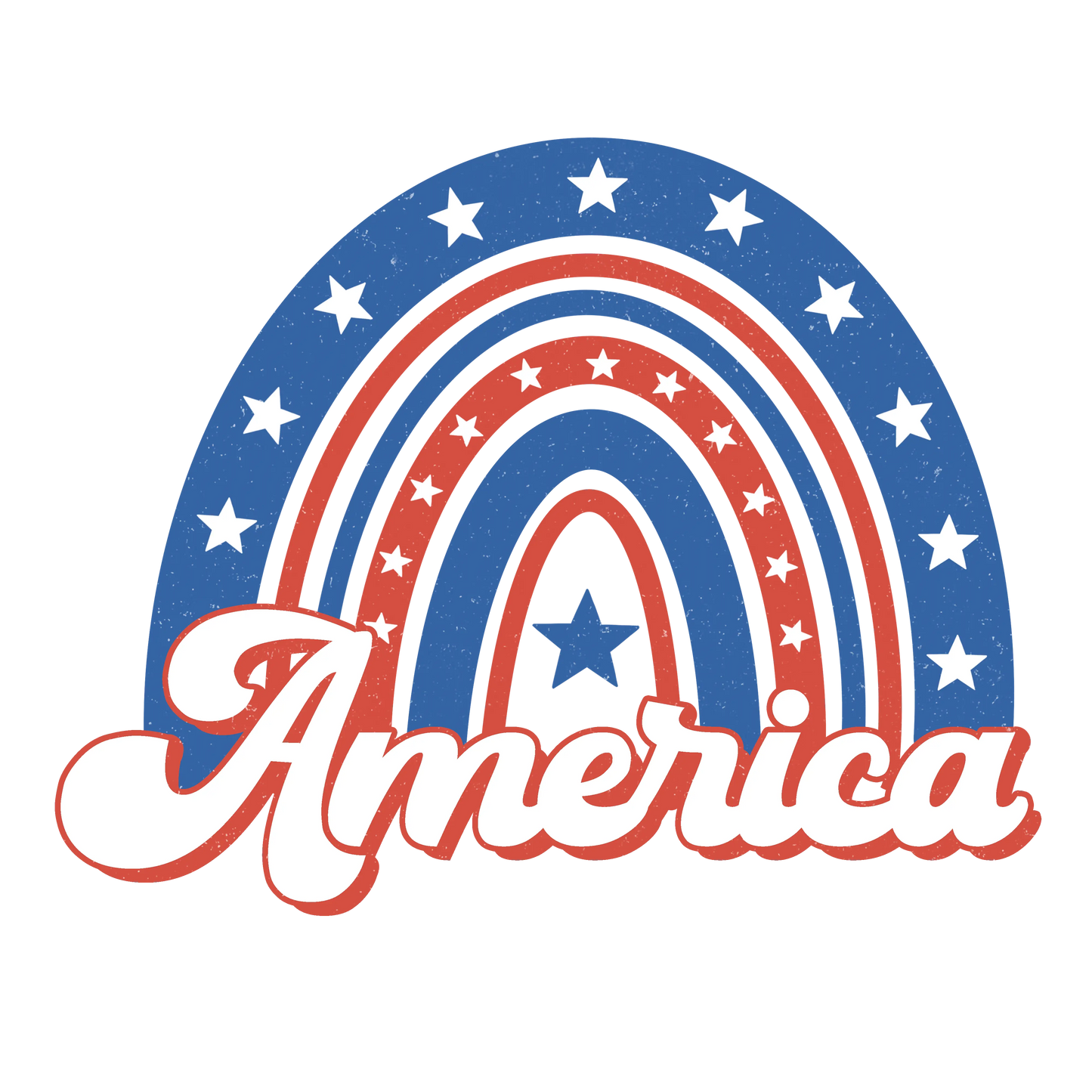 4th Of July America Design - DTF Ready To Press