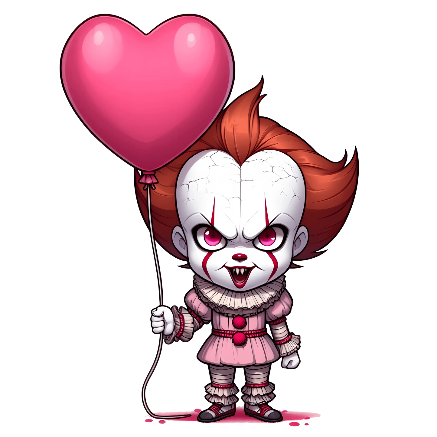 It Valentine's Day Design - DTF Ready To Press