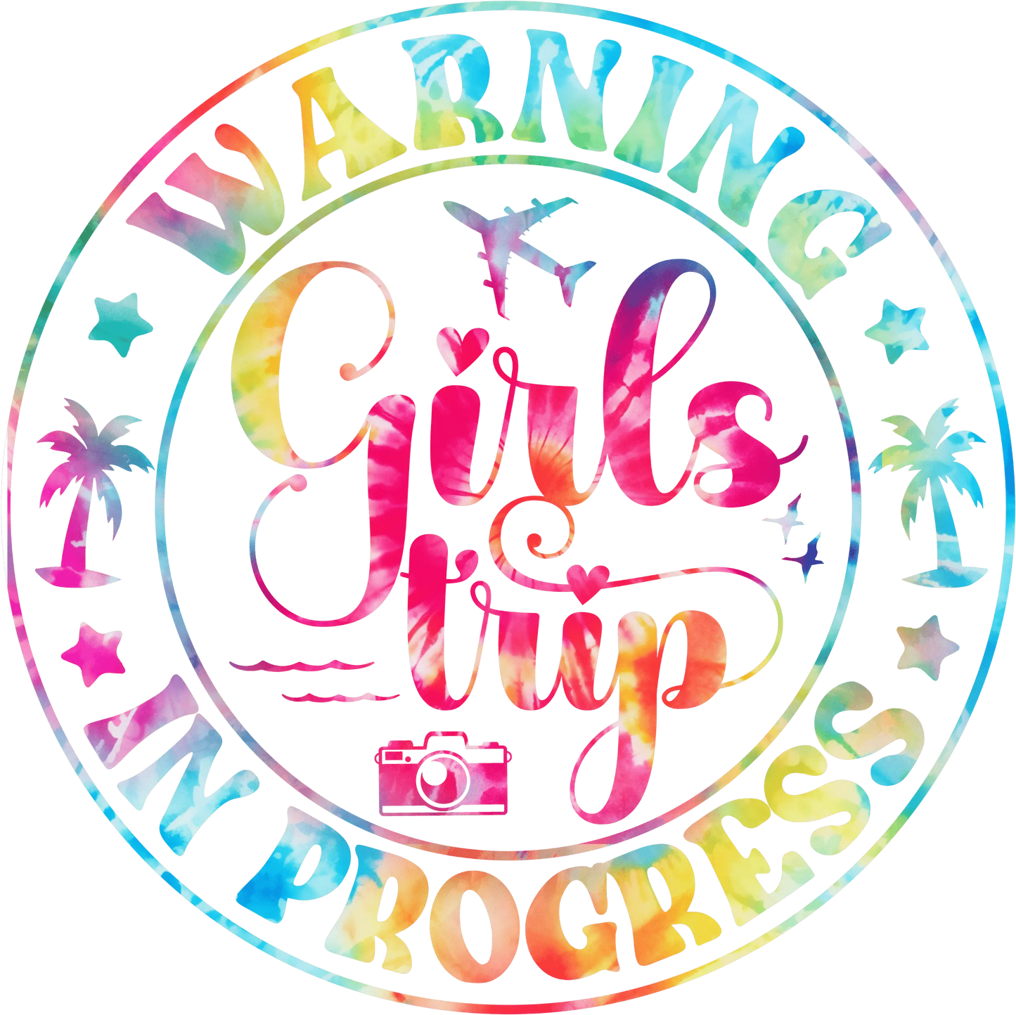 Girls Trip Design - DTF Ready To Press