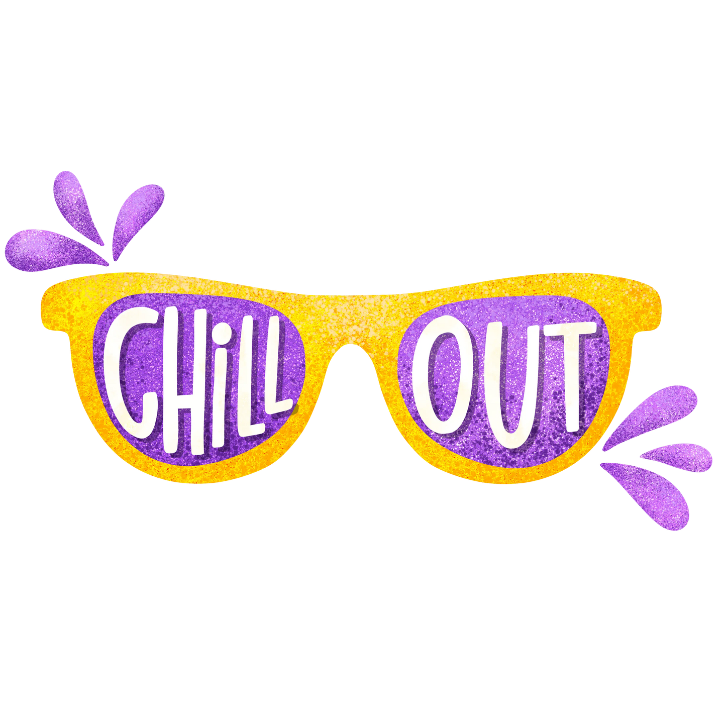 Chill Out Design - DTF Ready To Press