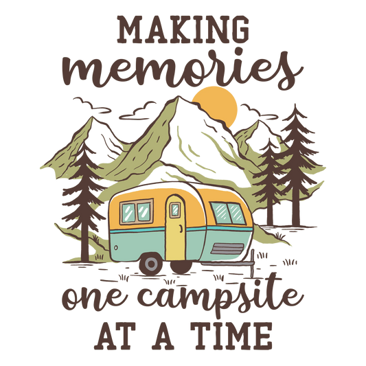 Cool Camping Design - DTF Ready To Press