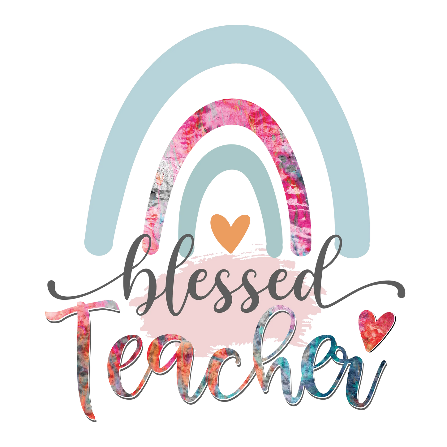 Blessed Teacher Design - DTF Ready To Press