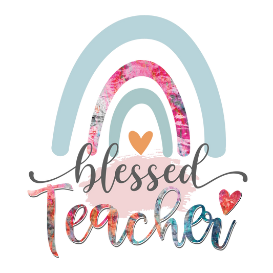 Blessed Teacher Design - DTF Ready To Press