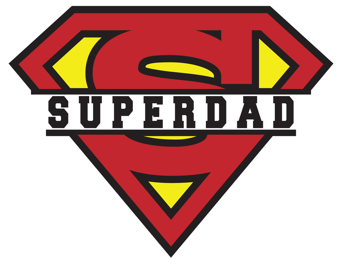 Super Dad Design - DTF Ready To Press