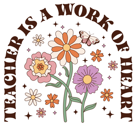 Cute Teacher's Day Design - DTF Ready To Press