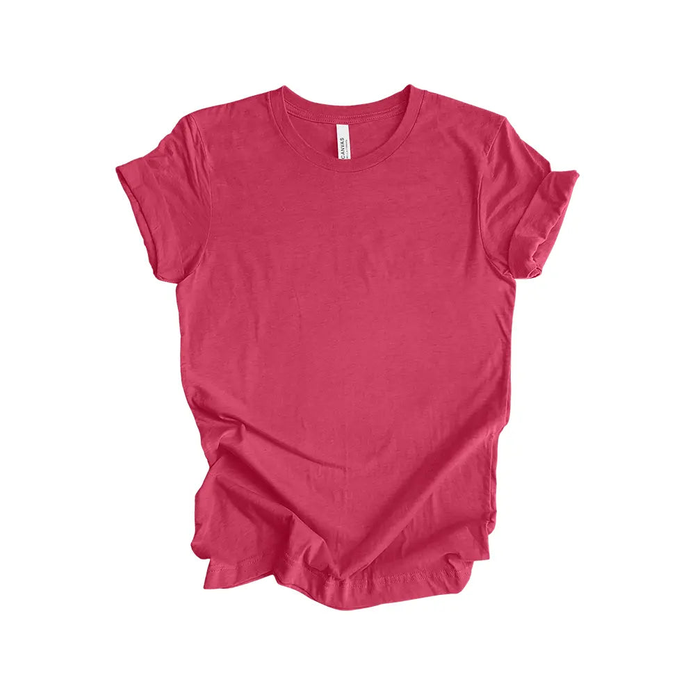 Bella+Canvas 3001 CV & CVC Unisex Jersey Short Sleeve Tee PLUS SIZE