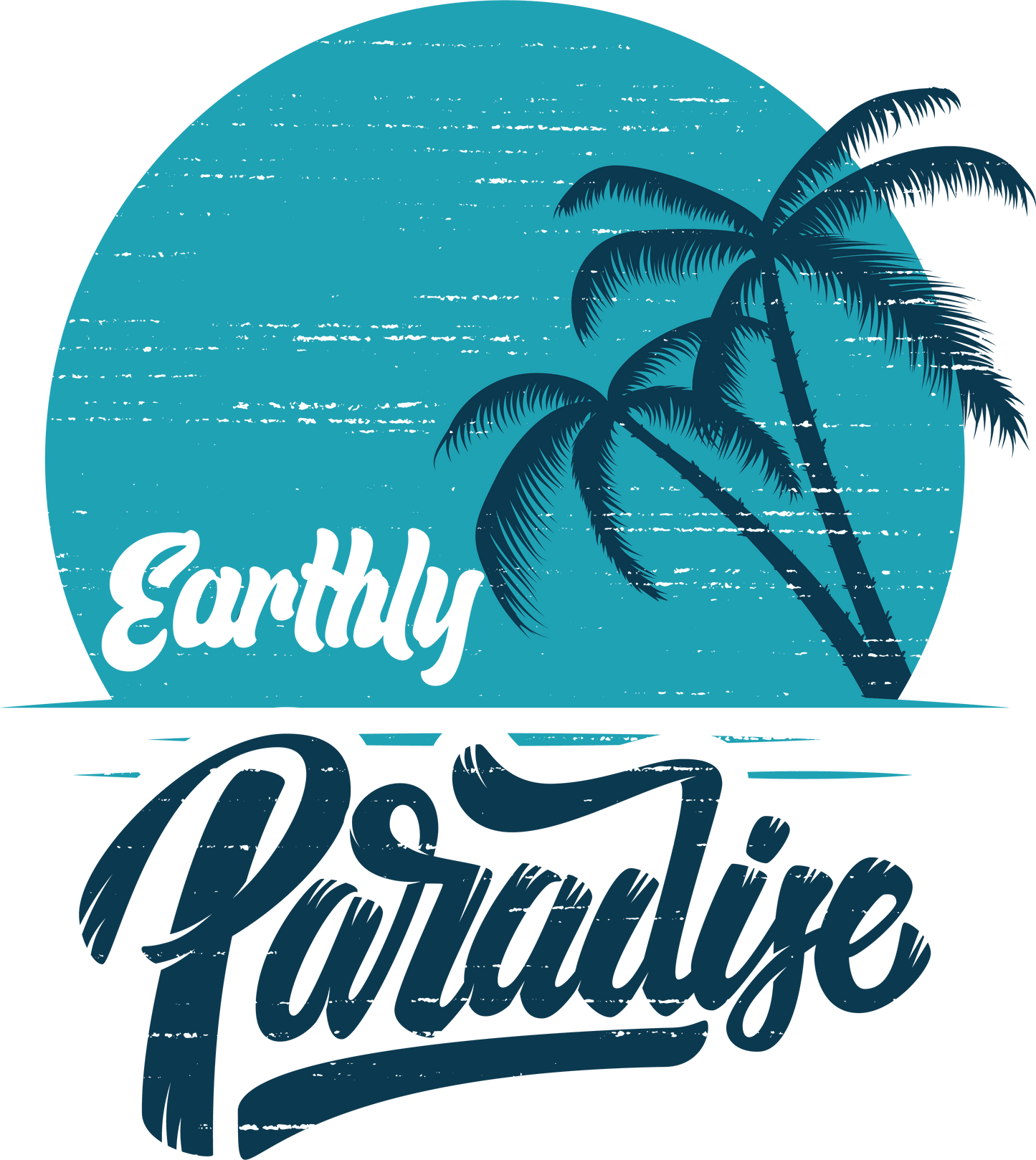 Earthly Paradise Design - DTF Ready To Press