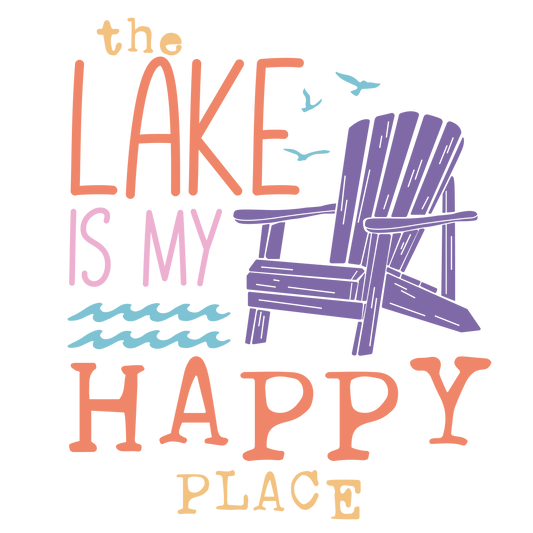 Cute lake Design - DTF Ready To Press