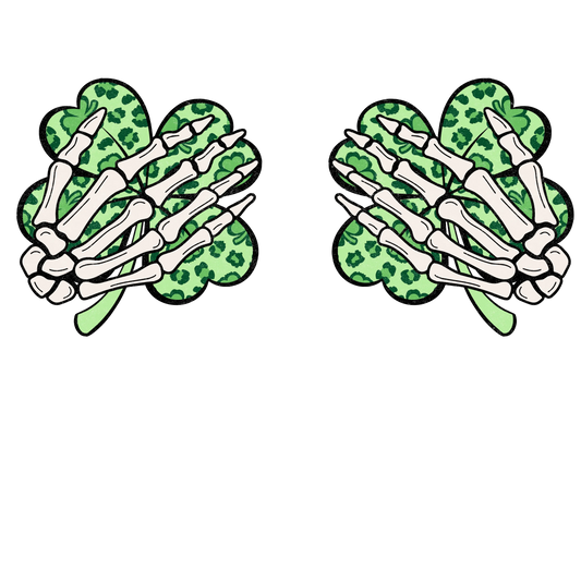Lucky Clover Saint Patrick's Day Design - DTF Ready To Press