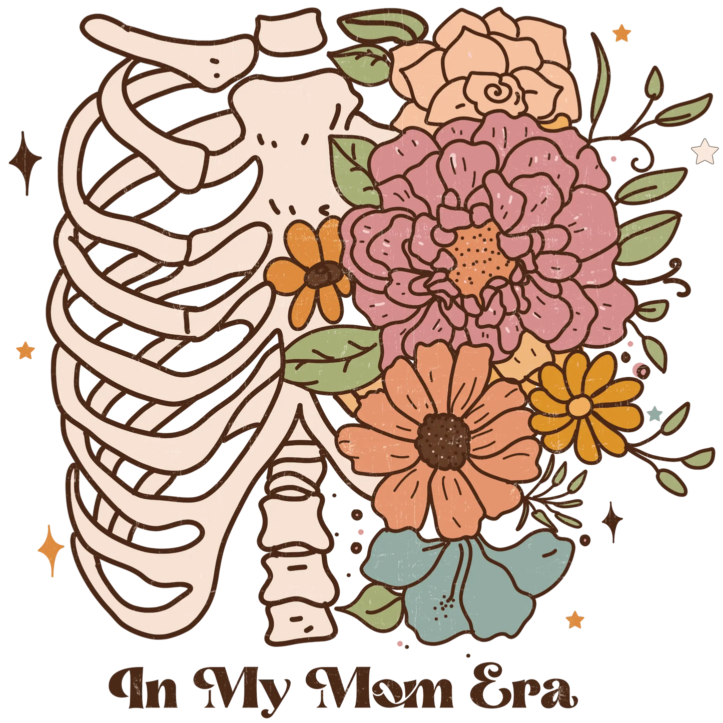 In My Mom Era Design - DTF Ready To Press