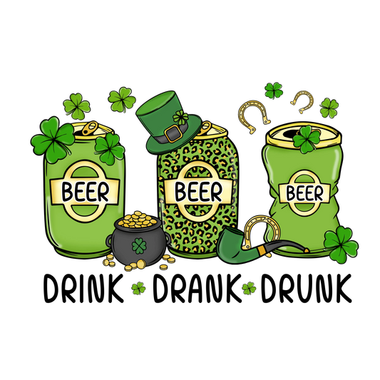Irish Holiday Design - DTF Ready To Press