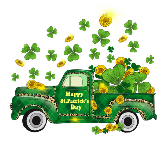 Food Truck Festival Patrick's Day Design - DTF Ready To Press
