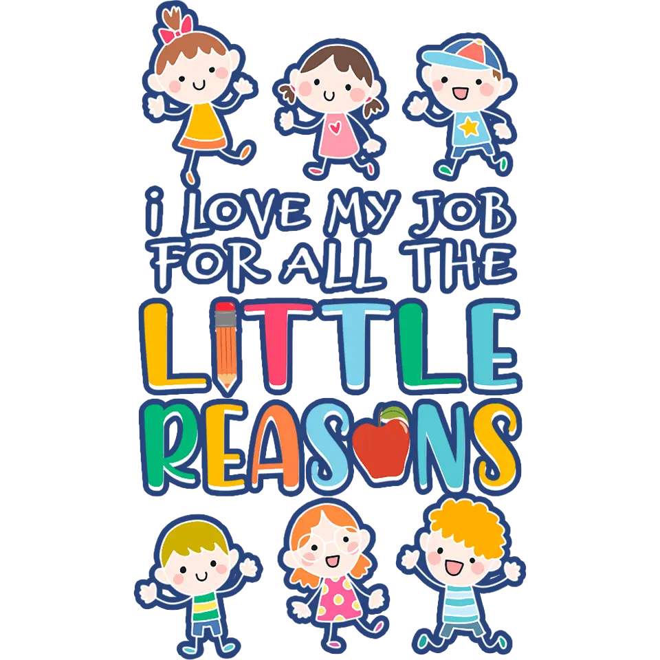 Kindergarten Teachers Day Design - DTF Ready To Press