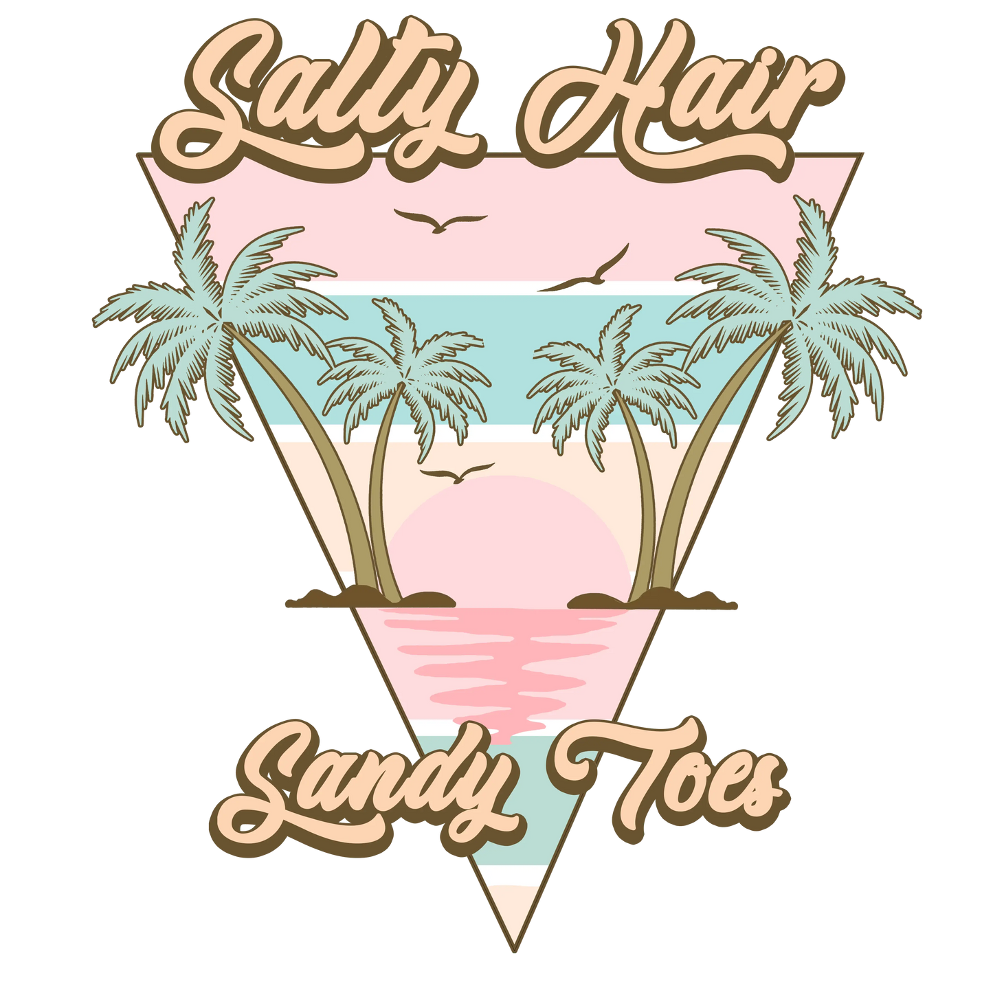 Funny Summer Vibes Design - DTF Ready To Press