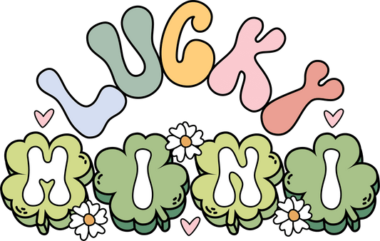 Happy Patriks Day Lucky Mini Family Matching Design  - DTF Ready To Press
