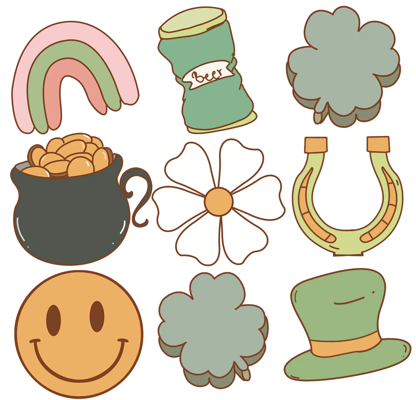 Lucky Charm Design - DTF Ready To Press