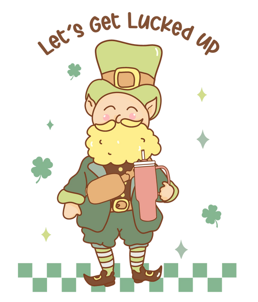 Funny Patrick Day Gnome Design - DTF Ready To Press