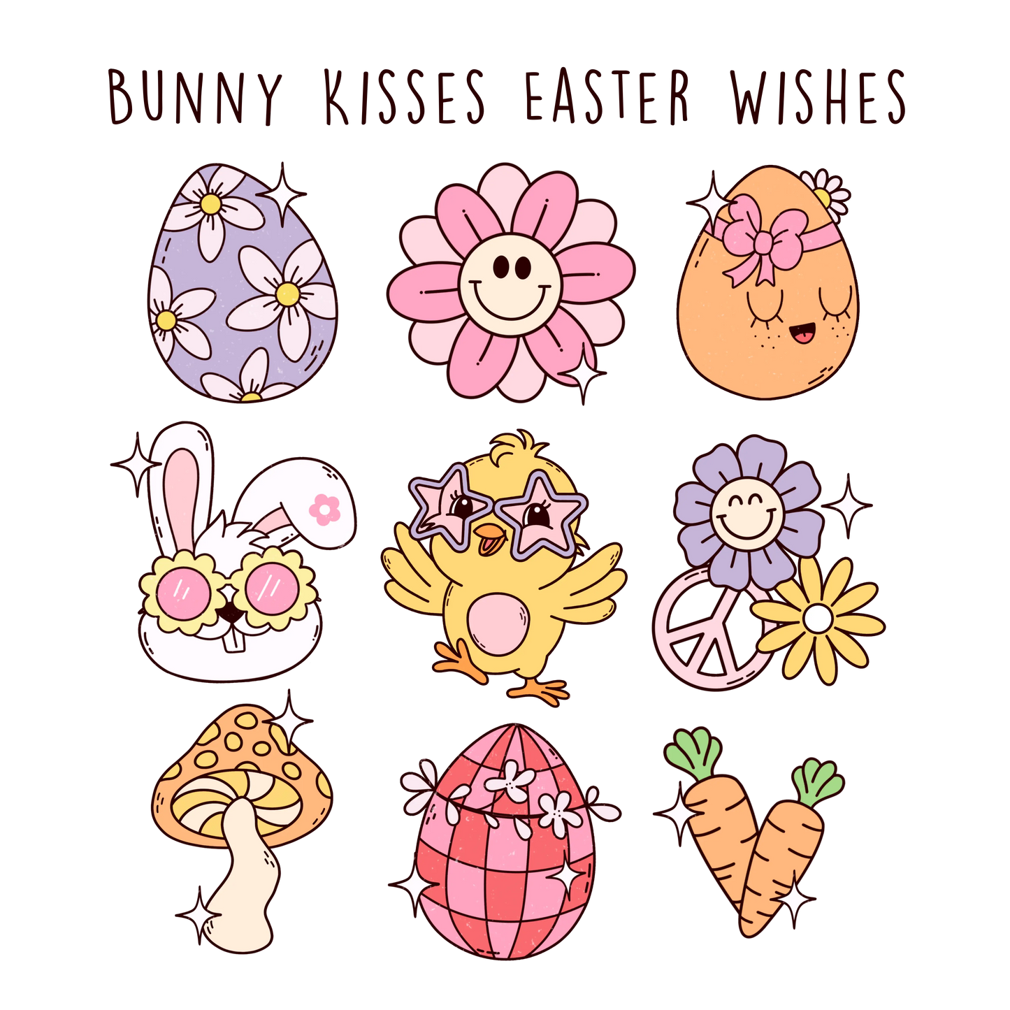 Funny Spring Celebrations Easter Design - DTF Ready To Press