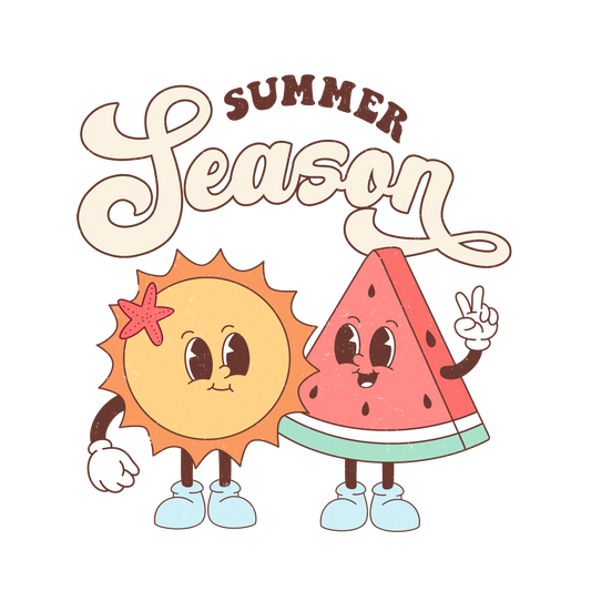 Summer Season Design - DTF Ready To Press