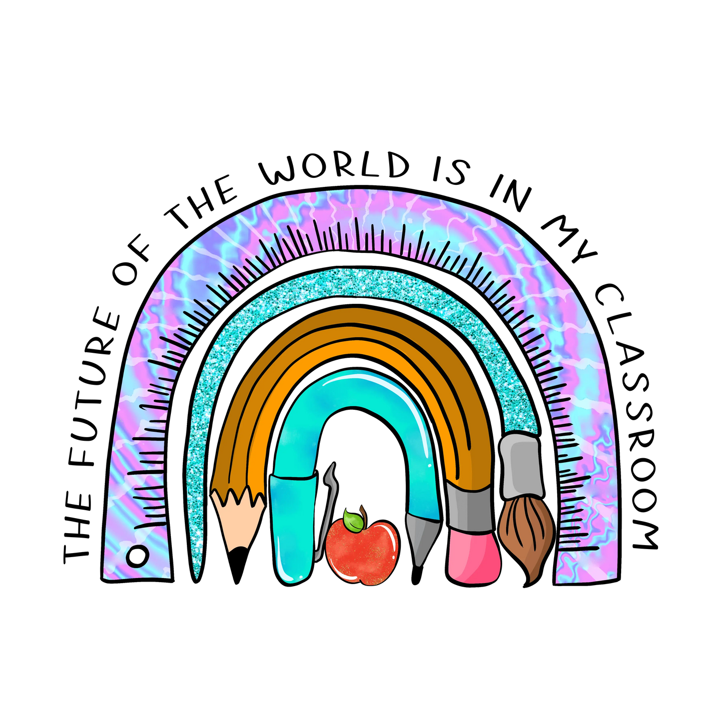 Cute Classroom Design - DTF Ready To Press