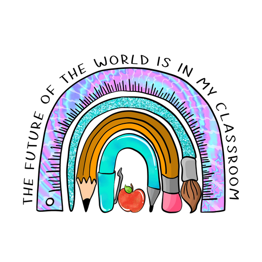 Cute Classroom Design - DTF Ready To Press
