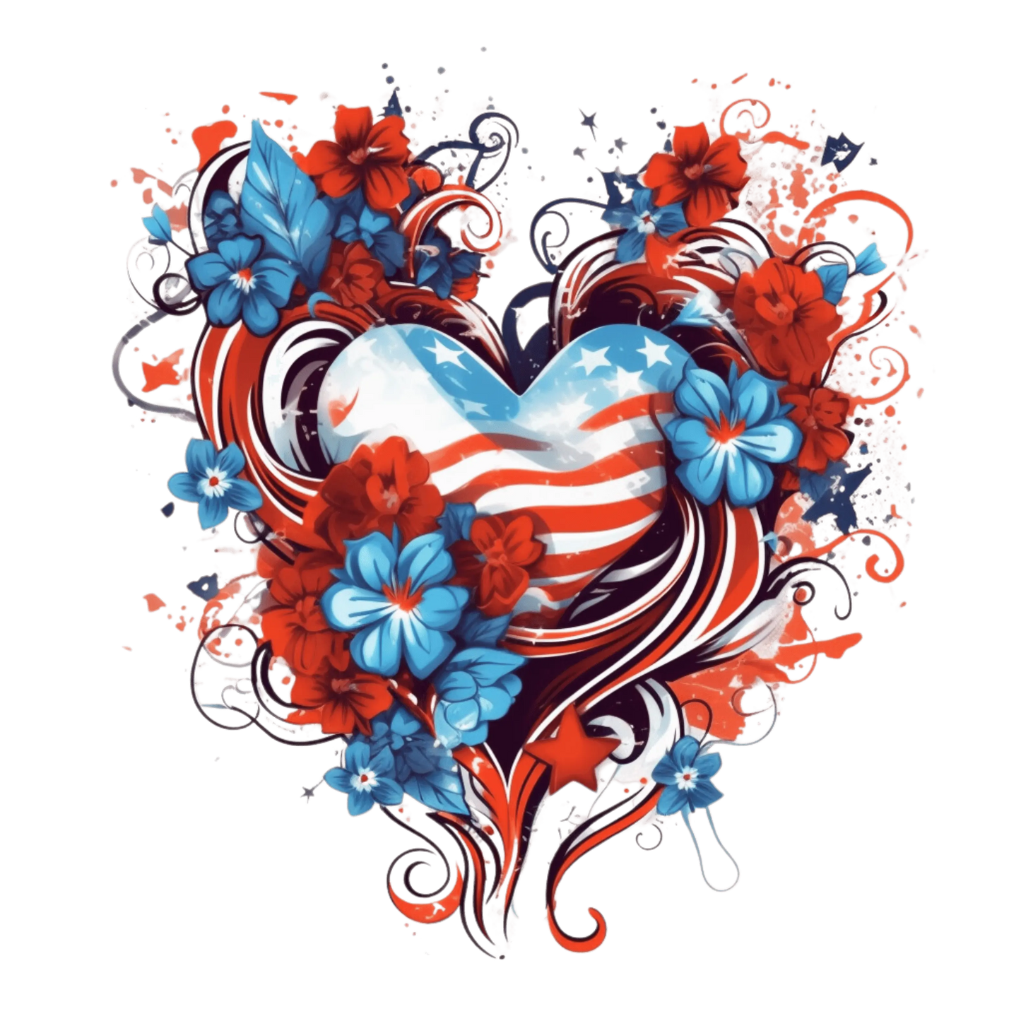 Cute 4th Of July Design - DTF Ready To Press