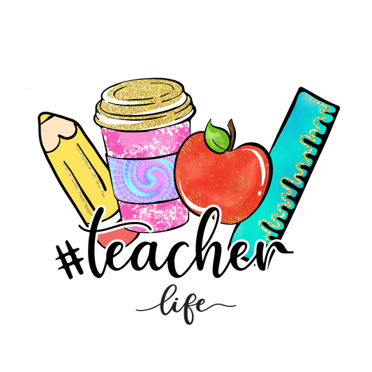 Teacher Vibes Design - DTF Ready To Press