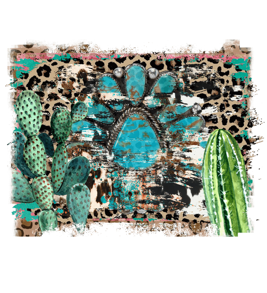Wild Life Leopard Design - DTF Ready To Press