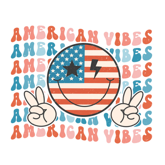 American Vibes Design - DTF Ready To Press