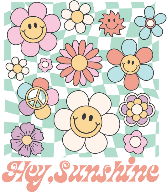 Hey Sunshine Design - DTF Ready To Press