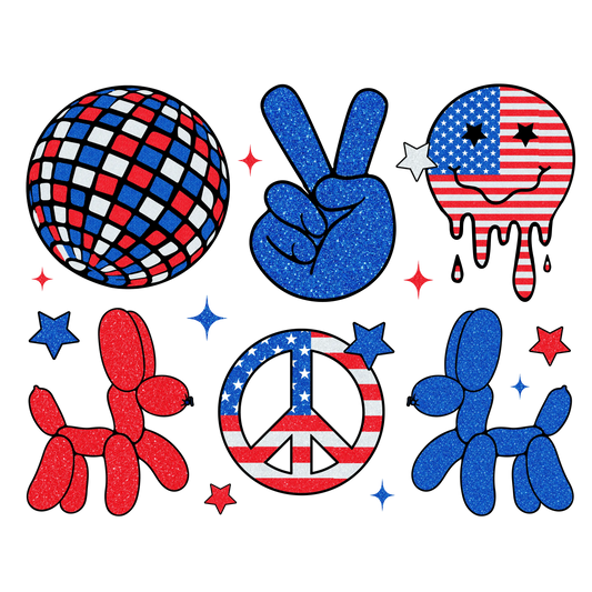 Cute 4th Of July Design - DTF Ready To Press