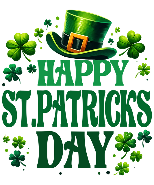 Happy ST. Patricks Day Design - DTF Ready To Press