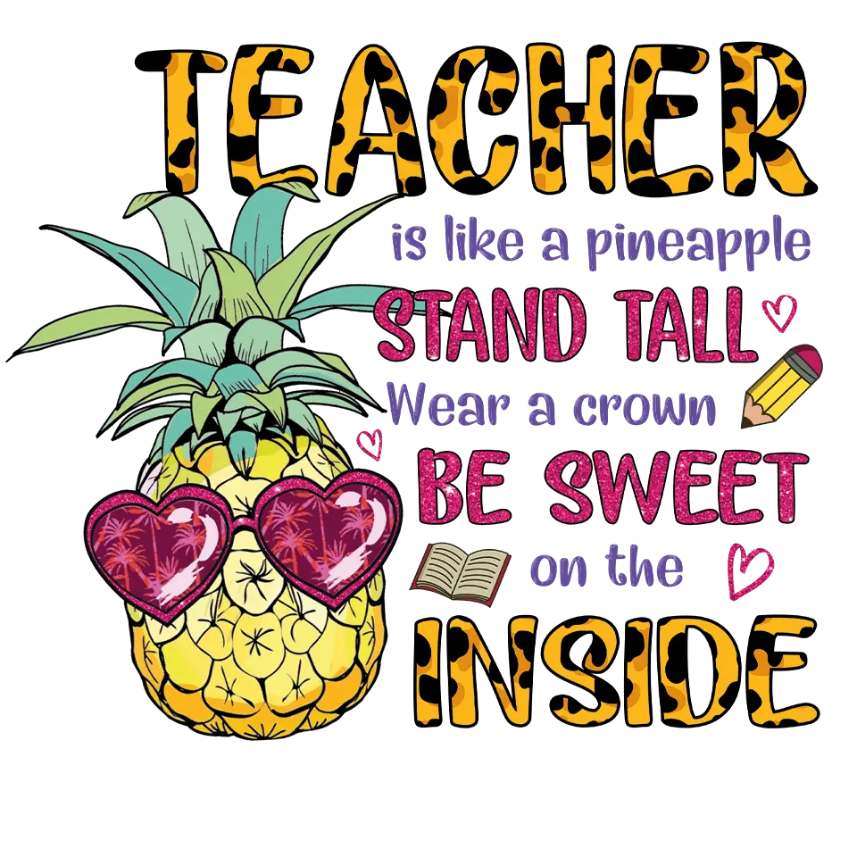 Sarcastic Teachers Day Design - DTF Ready To Press