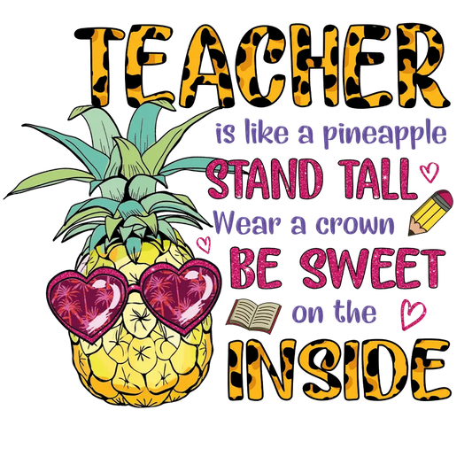 Sarcastic Teachers Day Design - DTF Ready To Press