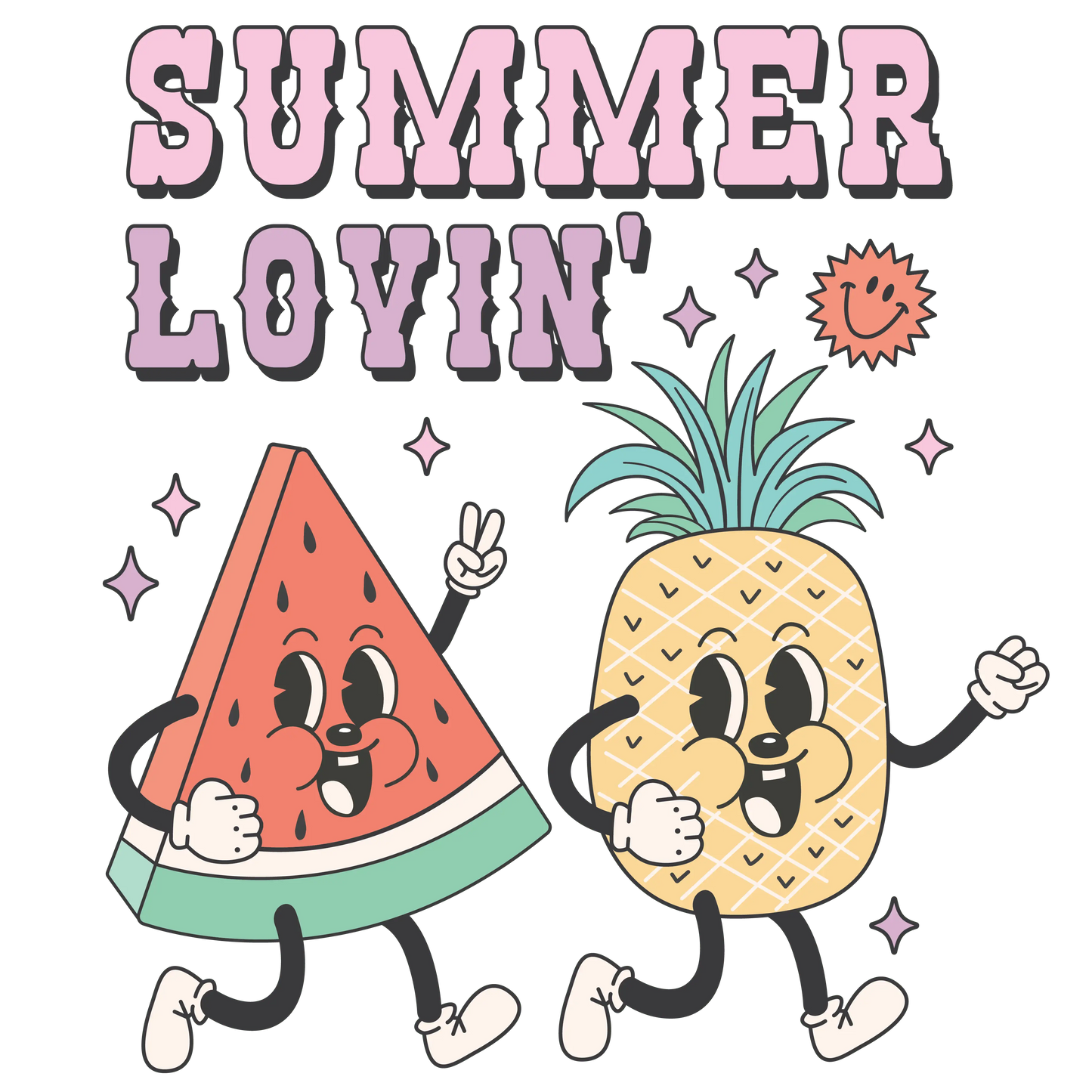 Summer Lovin Design - DTF Ready To Press
