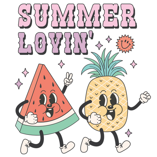 Summer Lovin Design - DTF Ready To Press